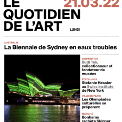 Le Quotidien de l'Art 21.03.22